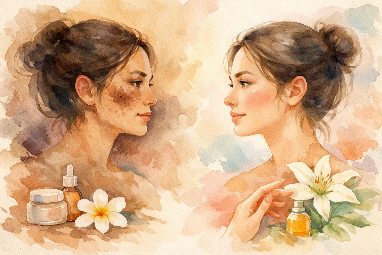 Melasma Regimen Before After Example