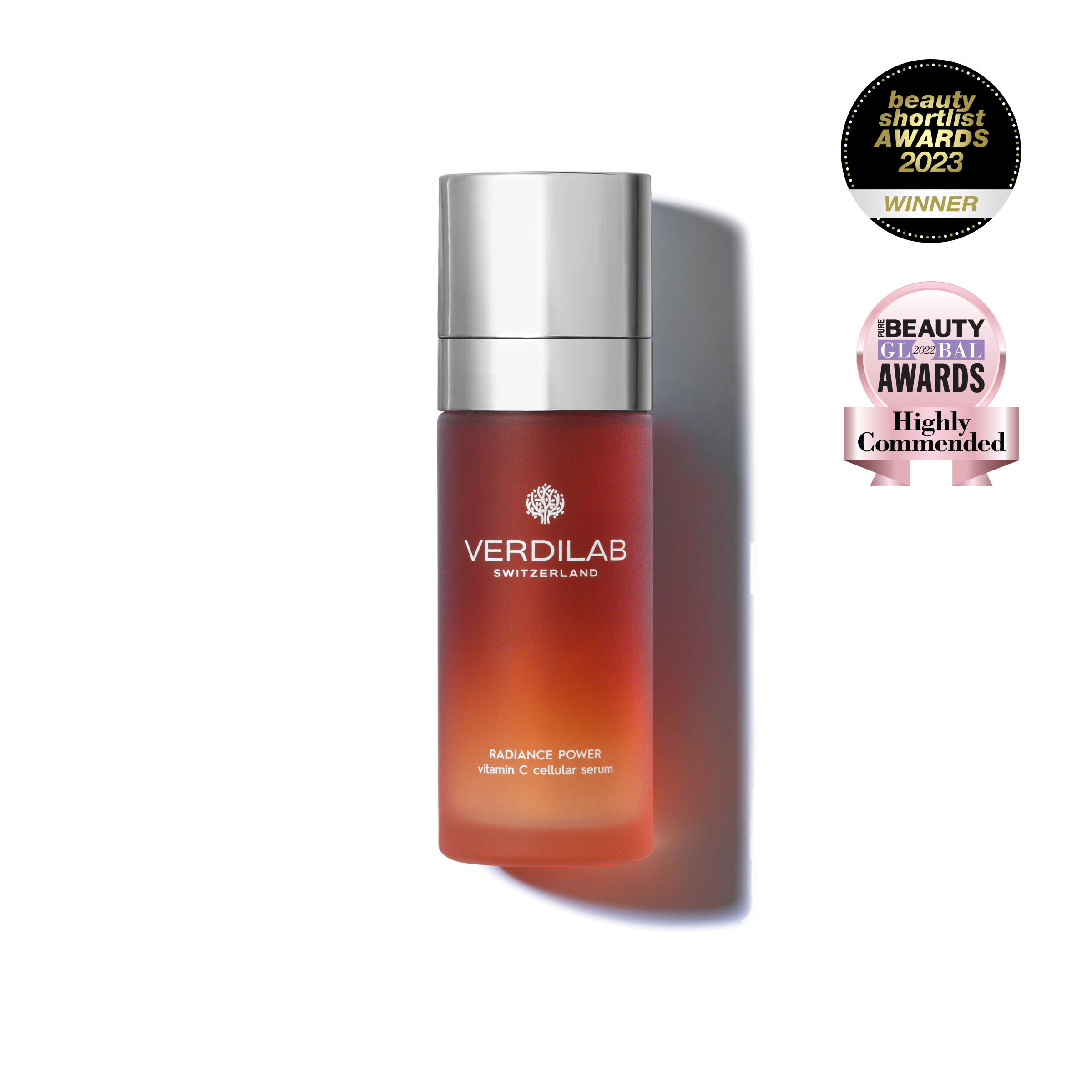 Radiance Power Vitamin C Cellular Serum by Verdilab—natural brightening serum for radiance and even skin tone.