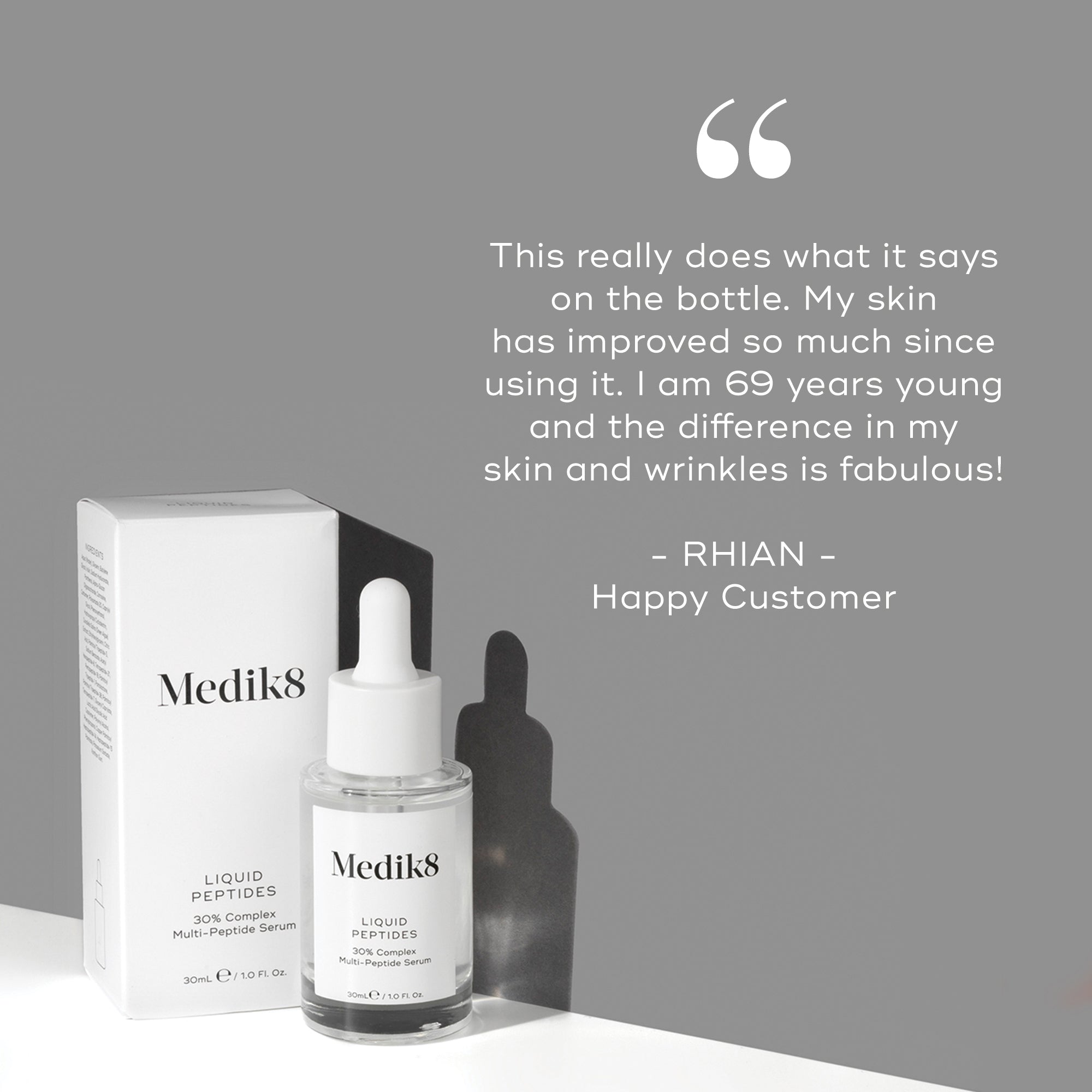 Liquid Peptides™ MEDIK8 Official Stockist. Worldwide shipping. Medical-grade skincare. The M-ethod Aesthetics