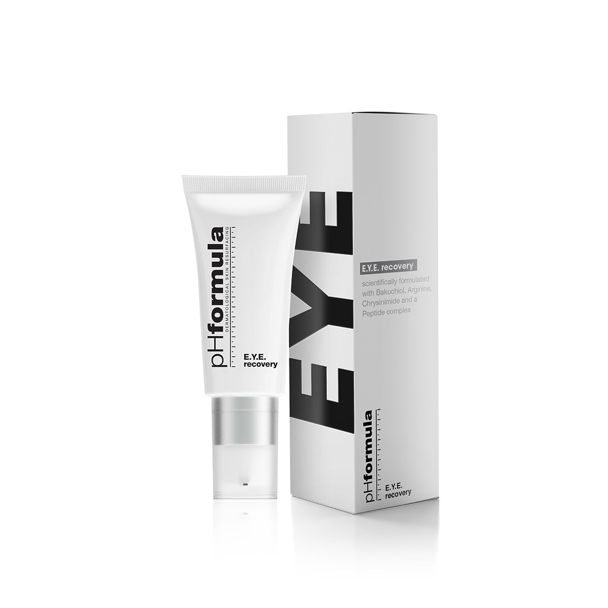 E.Y.E. Recovery packaging—lightweight, hydrating eye cream for refreshed, youthful eyes.