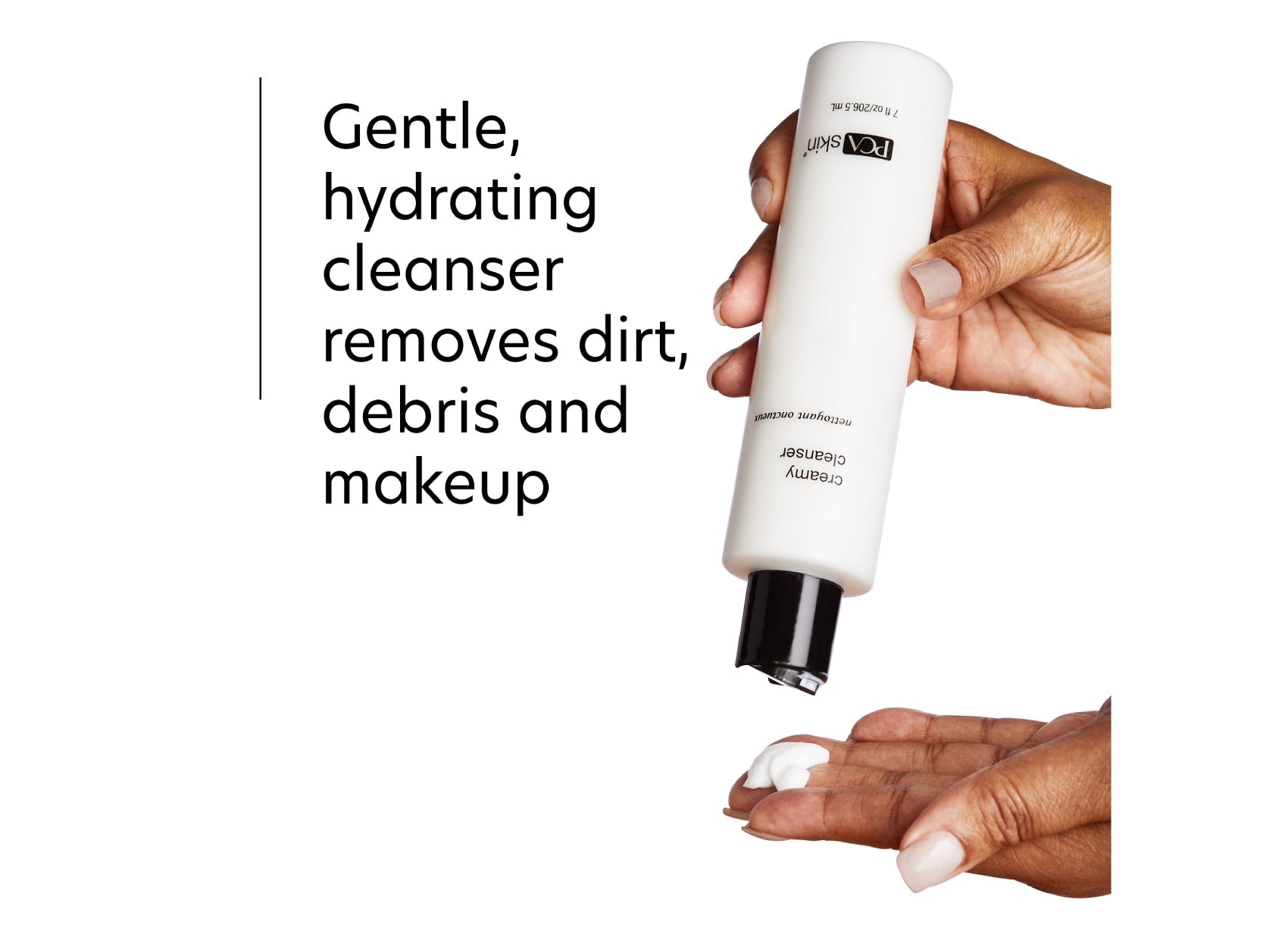 Deeply cleanse with PCA Skin Creamy Cleanser. The M-ethod Aesthetics