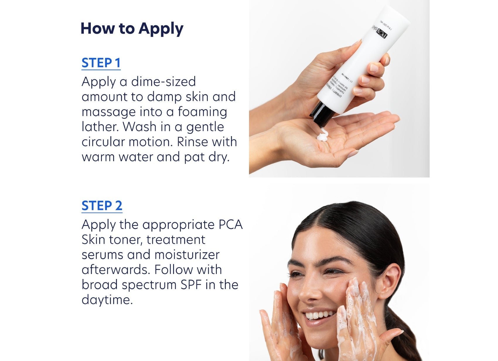 PCA Skin Creamy Cleanser. Hydrating face wash. Ships worldwide from The M-ethod Aesthetics