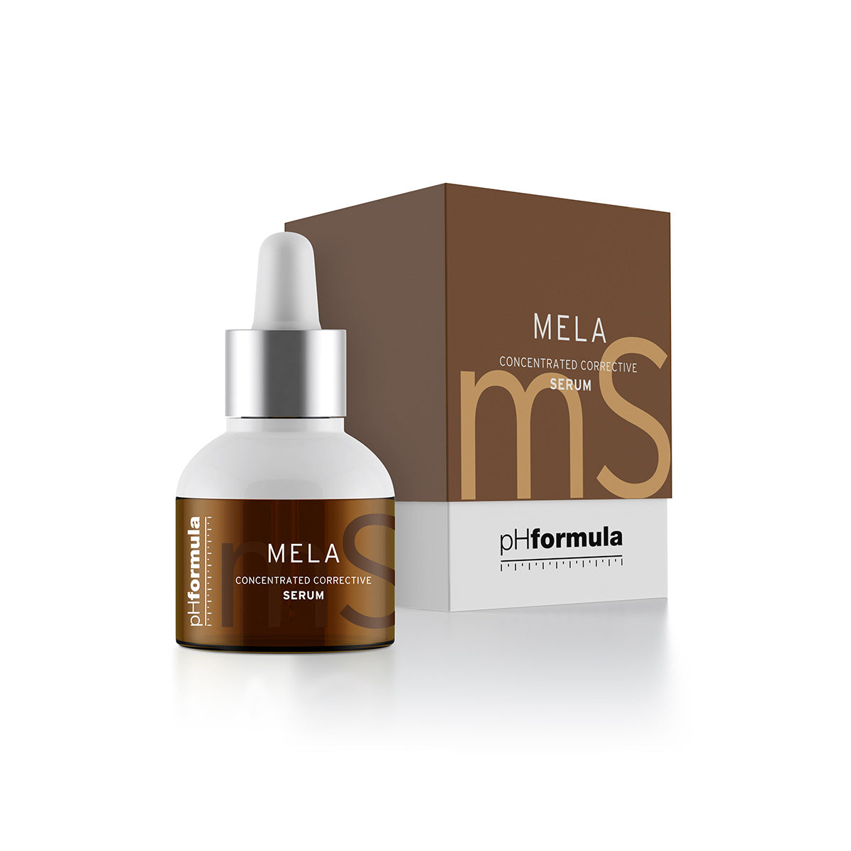 pHformula MELA Concentrated Corrective Serum—targeted serum for uneven skin tone and discoloration.