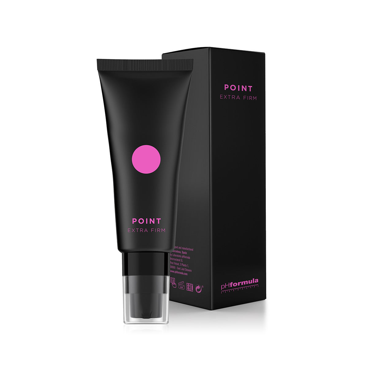 pHformula POINT Extra Firm—peptide and plant stem cell moisturizer for lifting and sculpting.