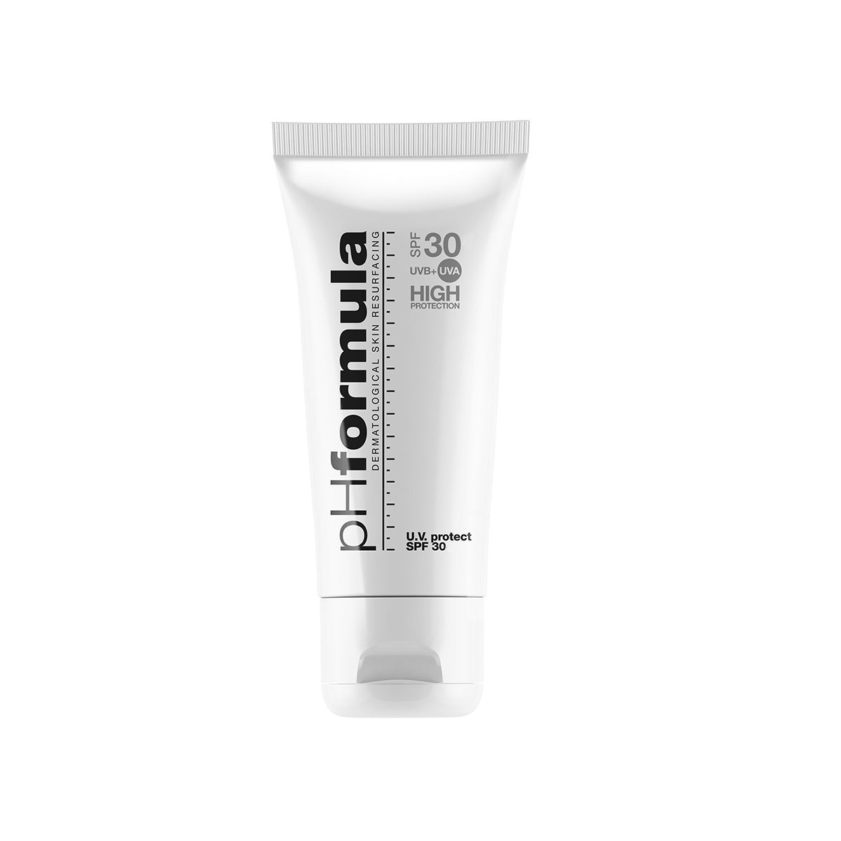 U.V. Protect SPF 30 by pHformula—lightweight broad-spectrum sunscreen for daily protection.