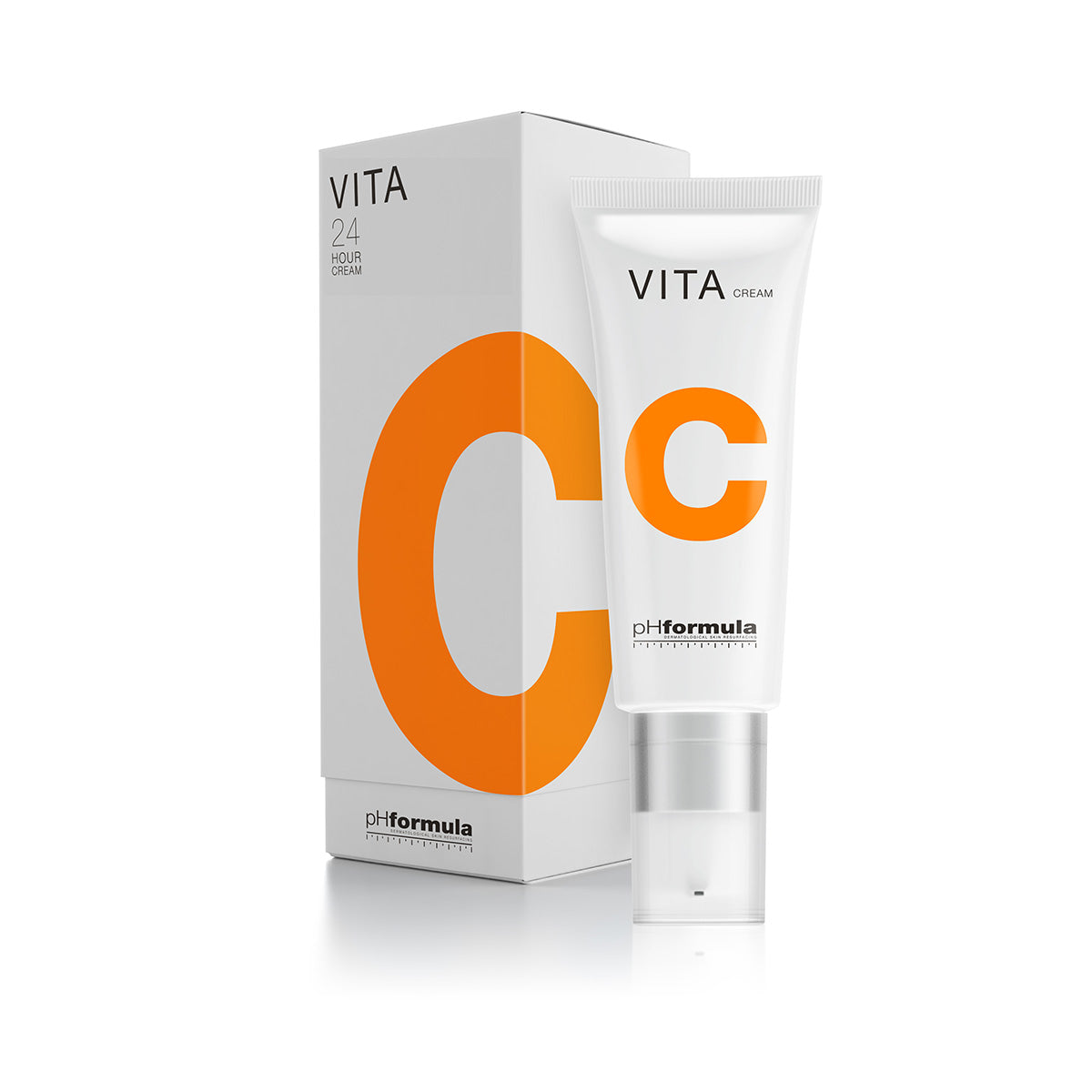 VITA C Cream packaging—lightweight brightening cream for healthy, luminous skin.