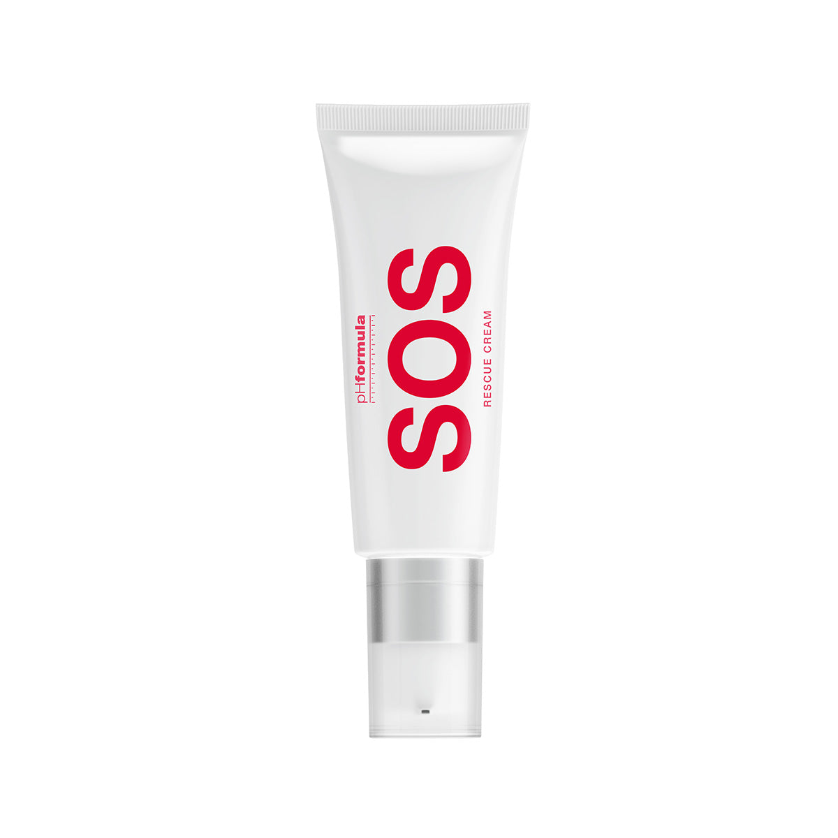 SOS Rescue Cream by pHformula—intensive barrier cream for dry, irritated skin.