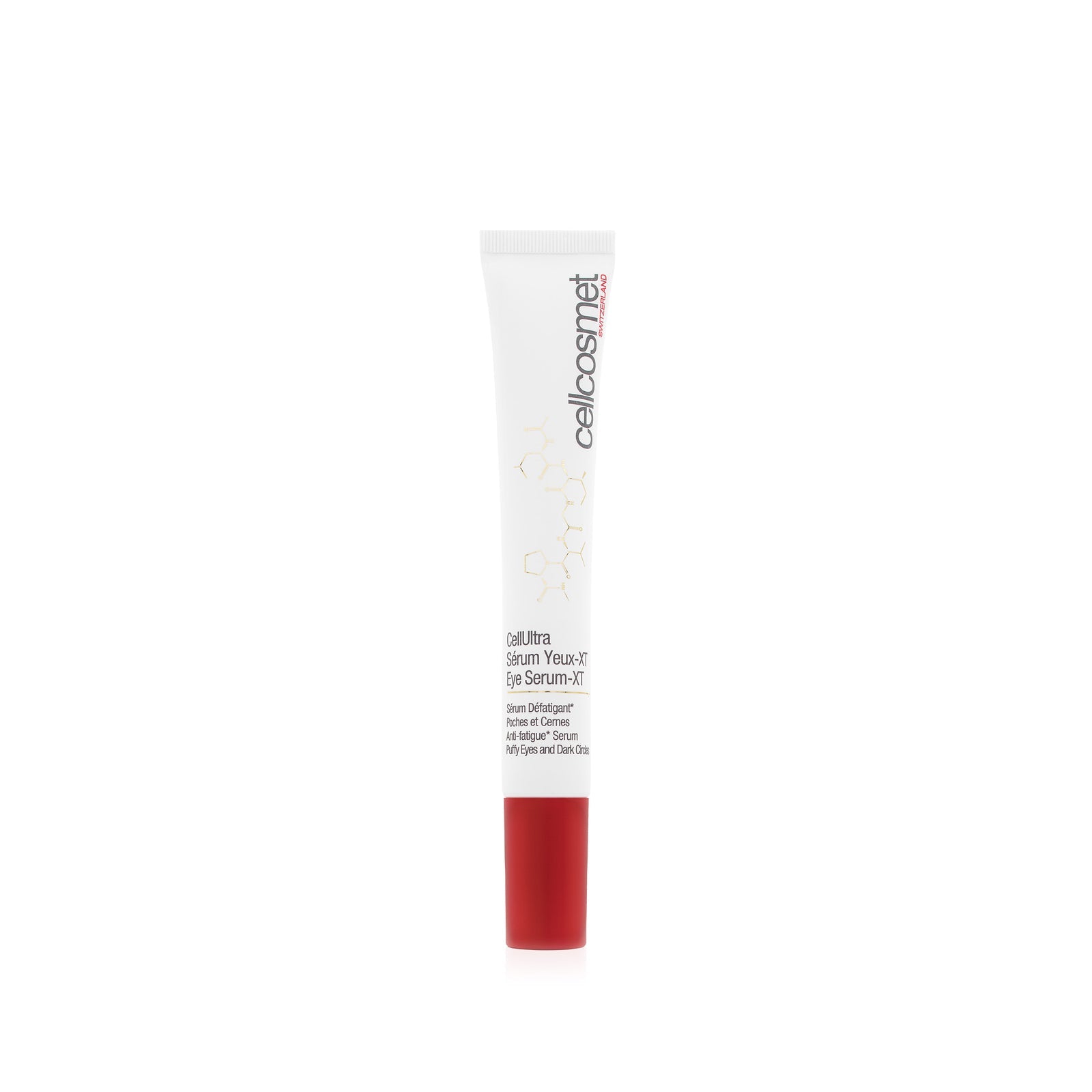 CellUltra Eye Serum-XT by Cellcosmet—cooling eye serum for puffiness and dark circles.