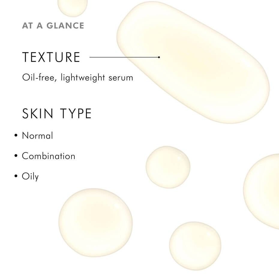Texture of Phloretin CF serum—lightweight formula for brightening and antioxidant protection.