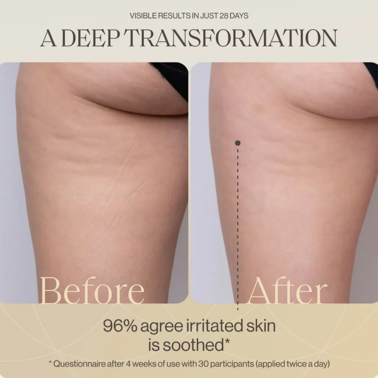 The Shaping Body Cream by IRÄYE—body sculpting moisturizer for firm, contoured skin.