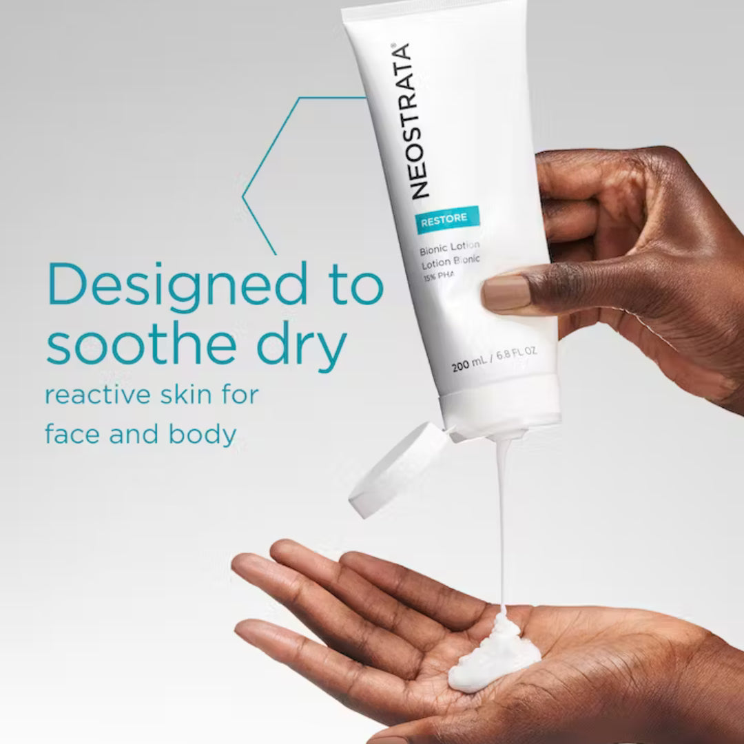 RESTORE Bionic Lotion (Face & Body) NEOSTRATA. Official Stockist. Worldwide shipping. Medical-grade skincare. The M-ethod Aesthetics