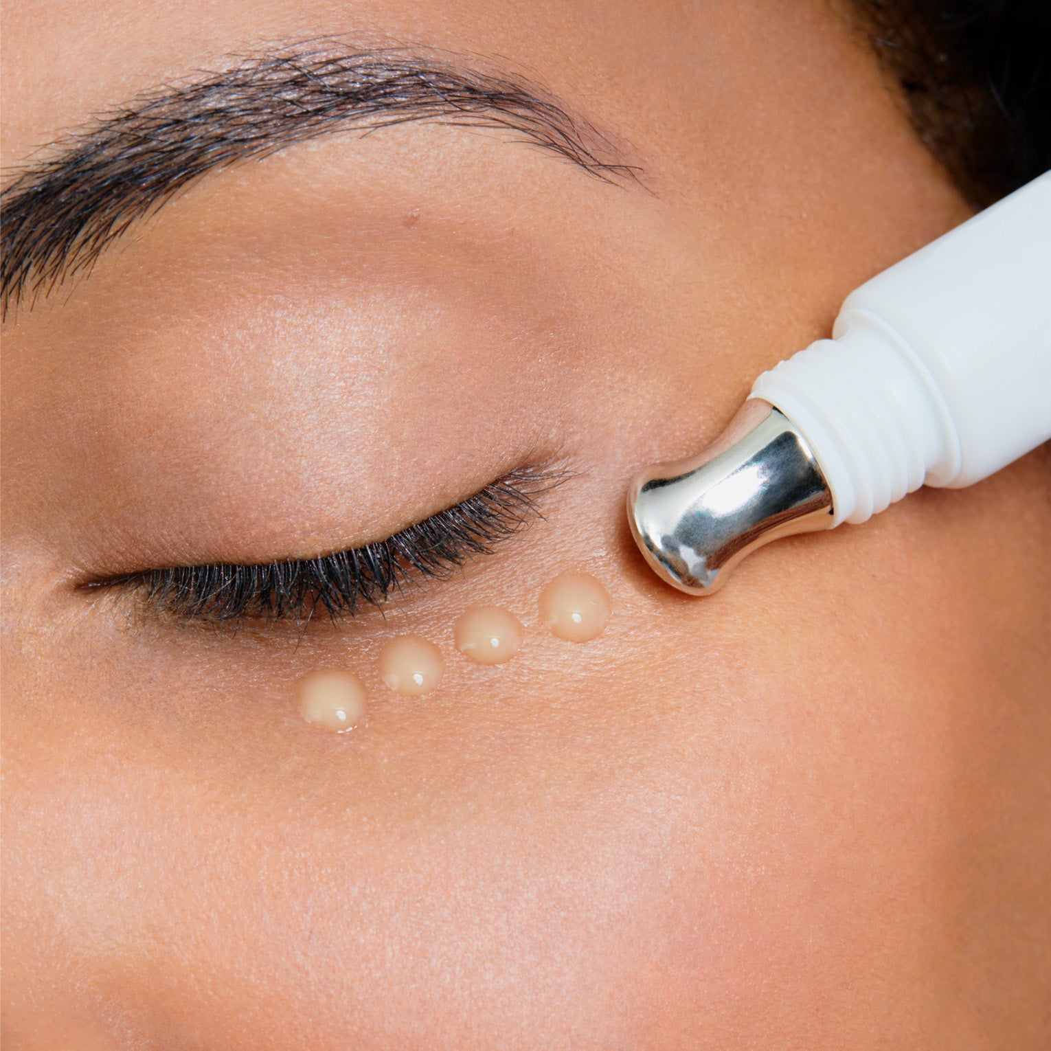 Cellcosmet CellUltra Eye Serum-XT texture—Swiss eye serum with CytoPep™ and caffeine.