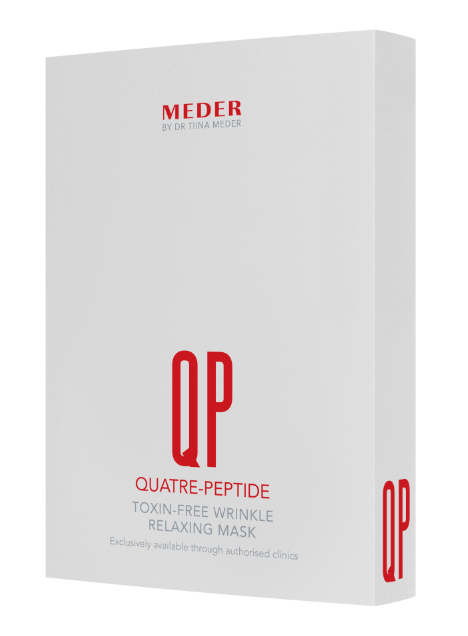 Quatre-Peptide Mask by Meder—limited edition peptide face mask for firmer, radiant skin.