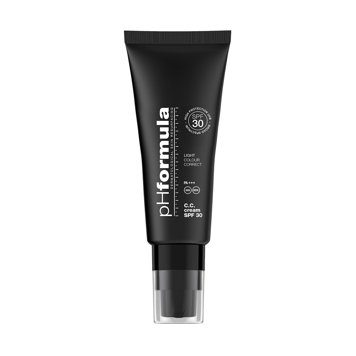 C.C. Cream SPF30 by pHformula—complexion-correcting cream with SPF for radiant, even skin.