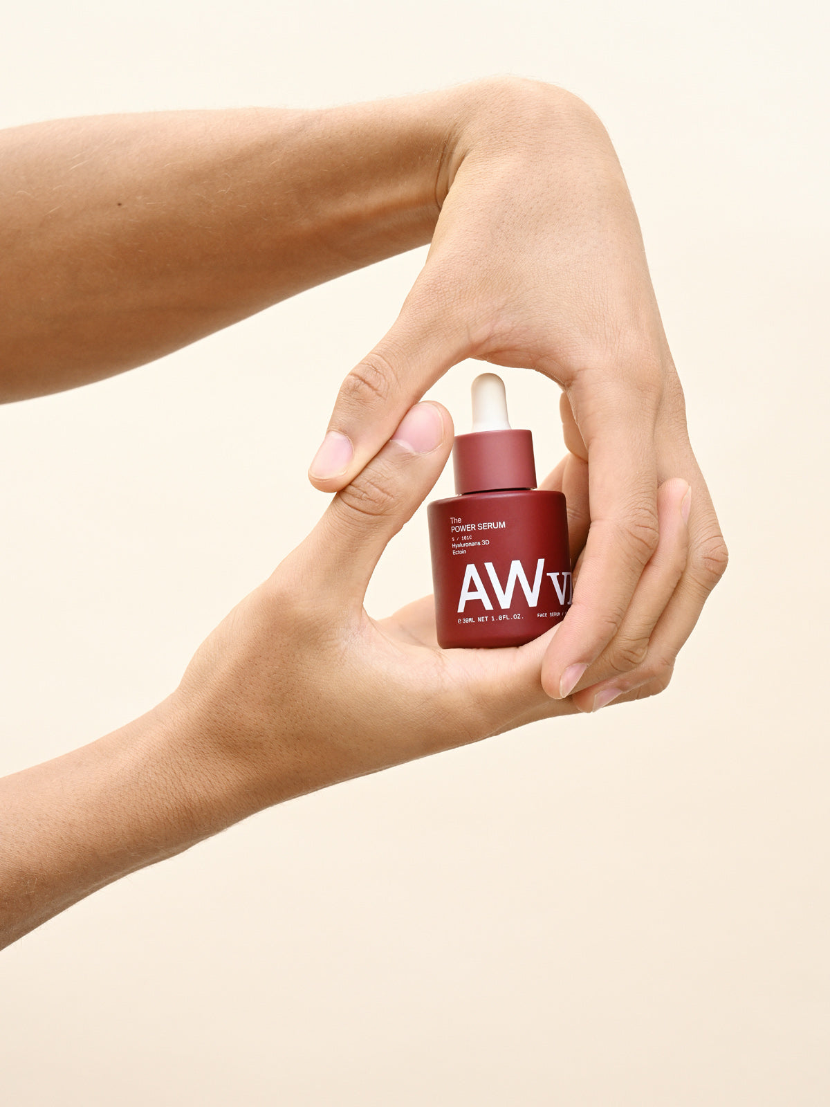 The Power Serum by AWvi—potent serum for elasticity, microbiome support, and youthful skin.