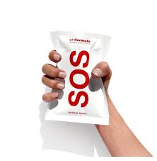pHformula SOS Repair Sheet Mask—ultra-hydrating single-use mask for post-procedure and sensitive skin.