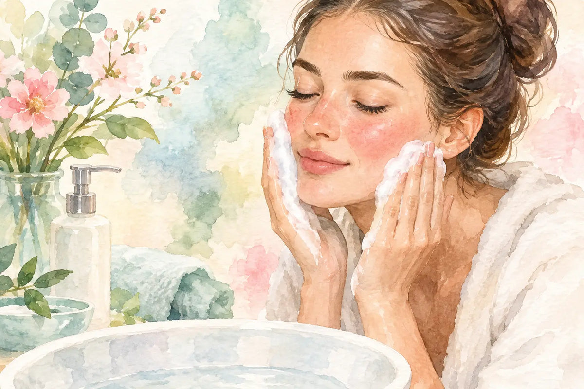 How to Cleanse Rosacea Prone Skin Without Flares