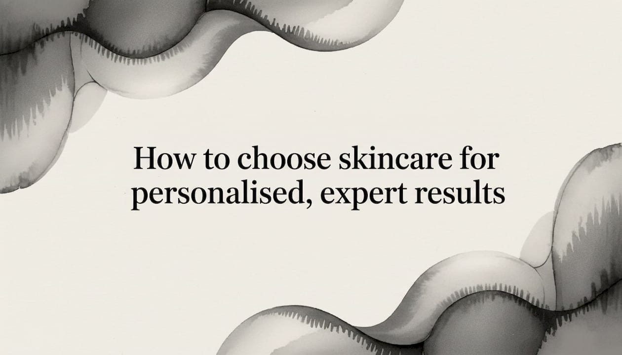 Decorative title card illustration with watercolor bands