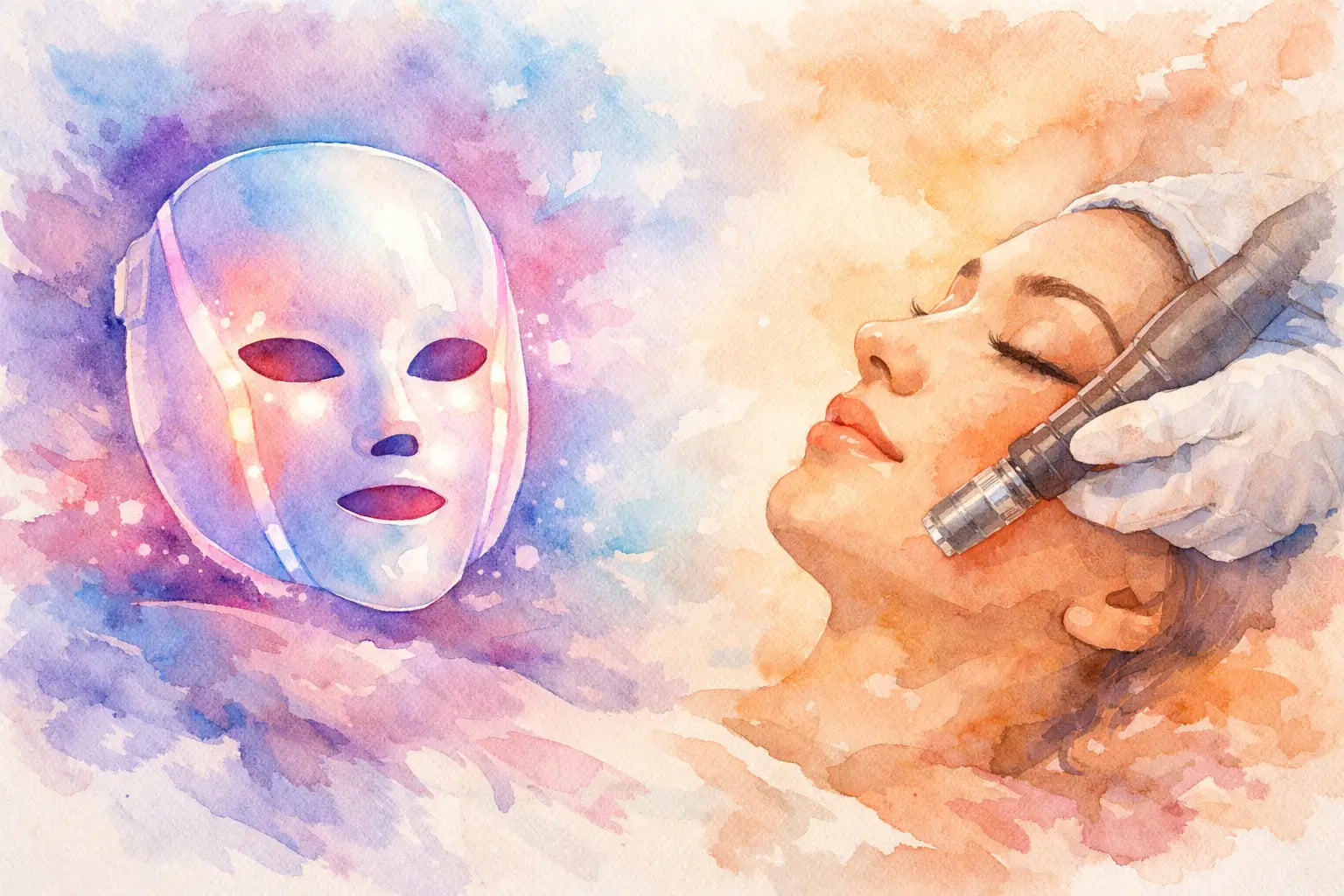 LED Mask vs Microneedling: Which Delivers More?