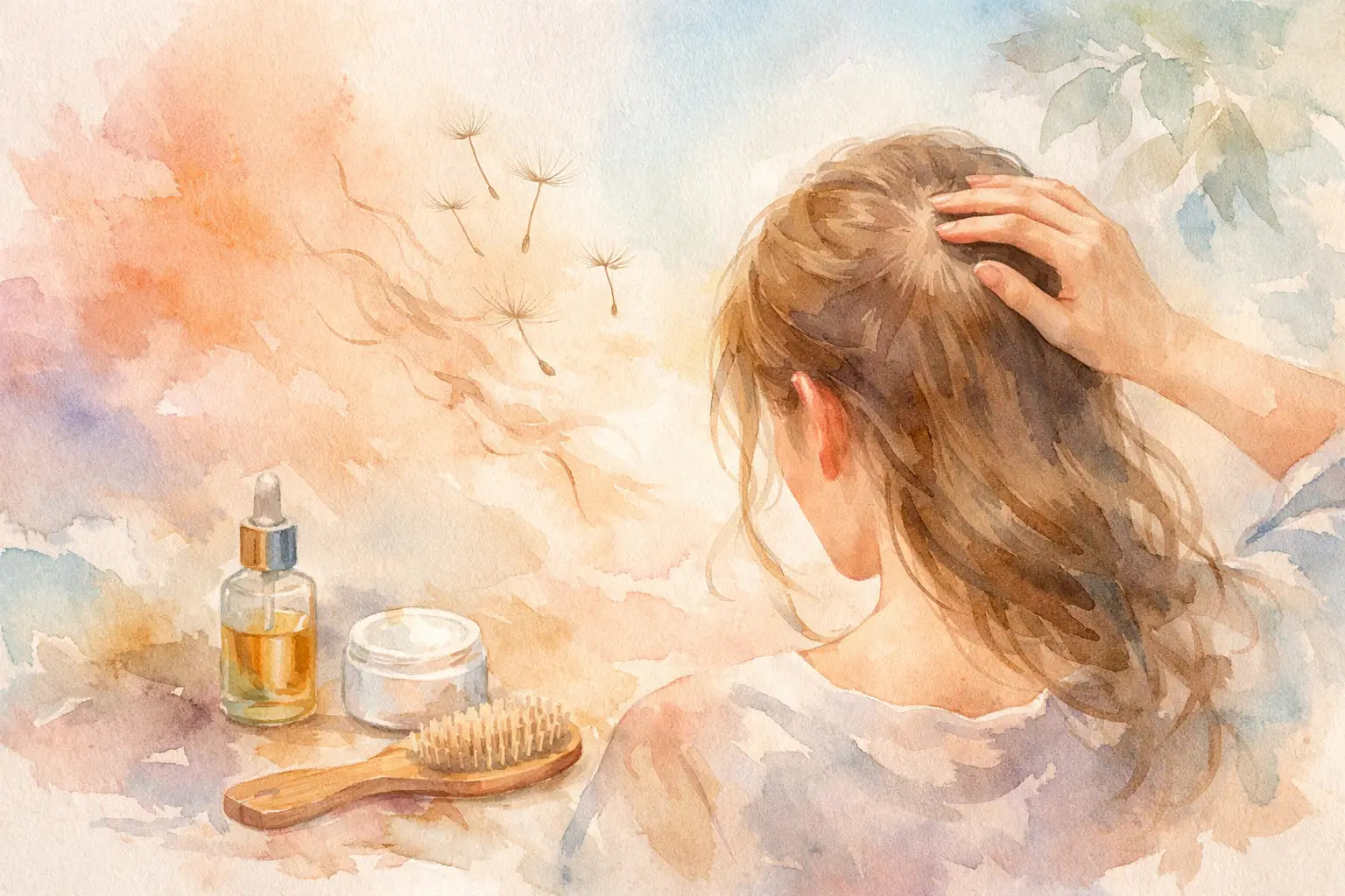 A Thinning Hair Routine That Targets the Cause