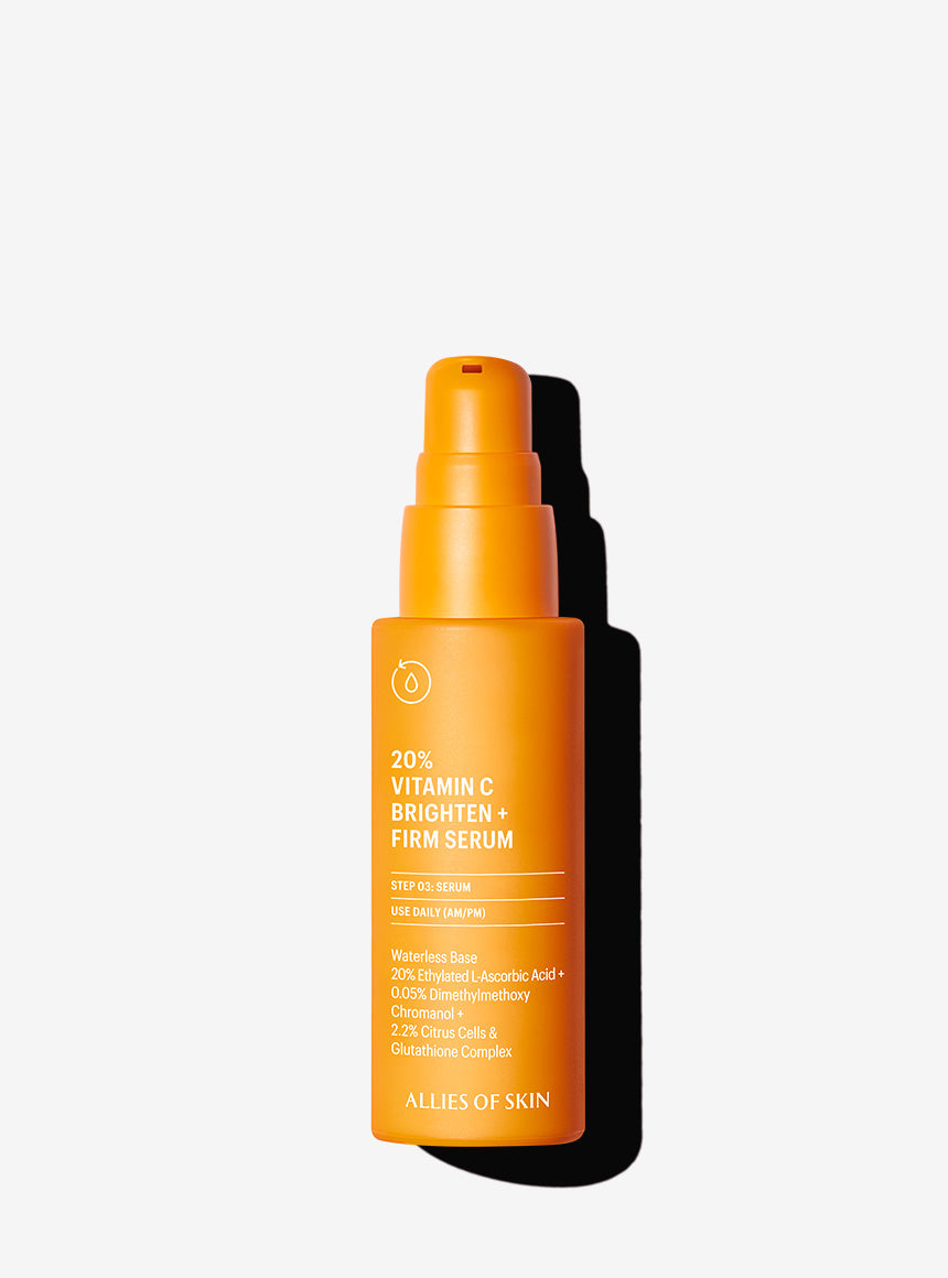 20% Vitamin C Brighten + Firm Serum Allies of Skin. The M-ethod Aesthetics. Worldwide Delivery.