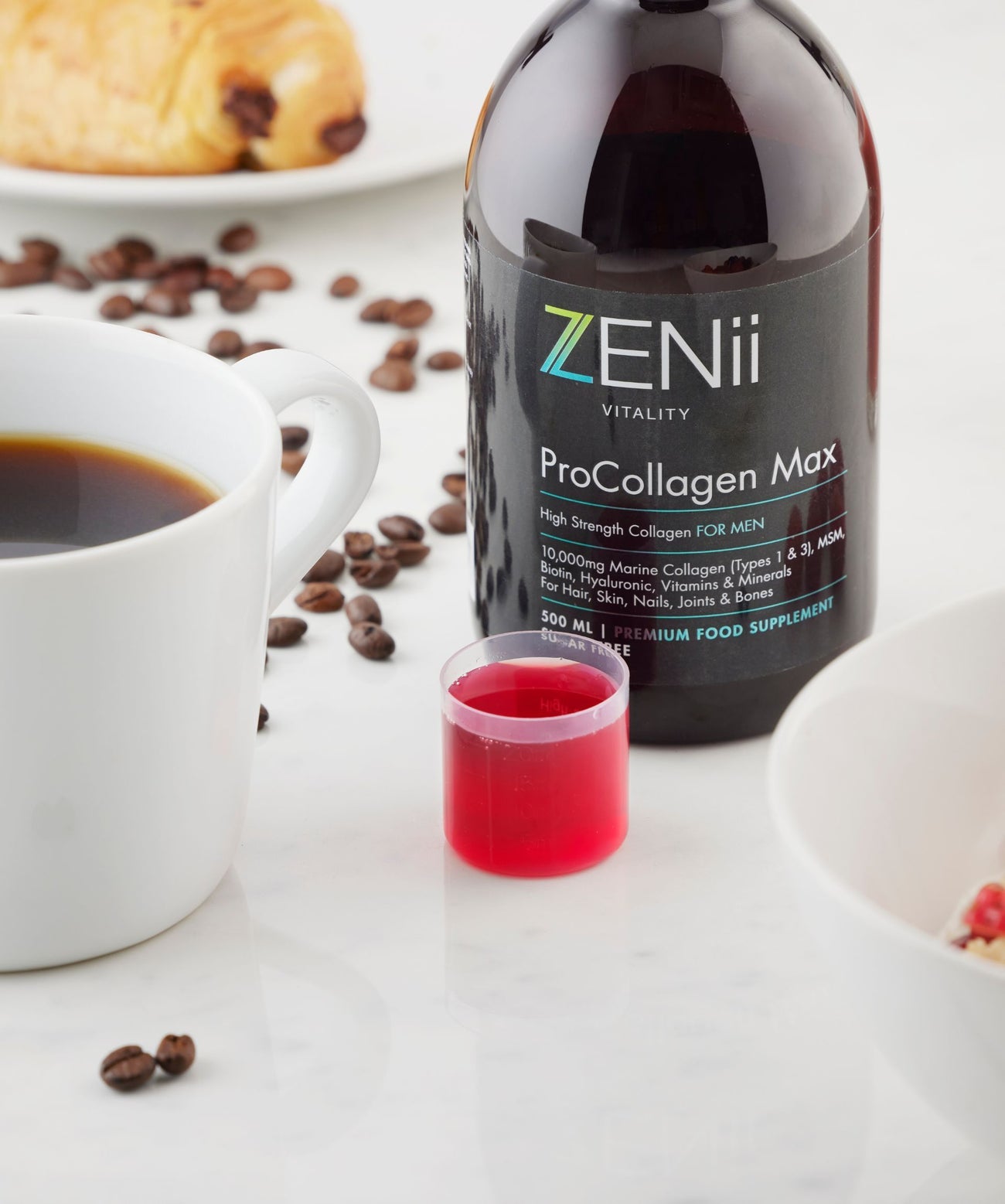 ZENii Pro Collagen Max for Men Supplement. Official Stockist. Worldwide shipping. Medical-grade skincare. The M-ethod Aesthetics