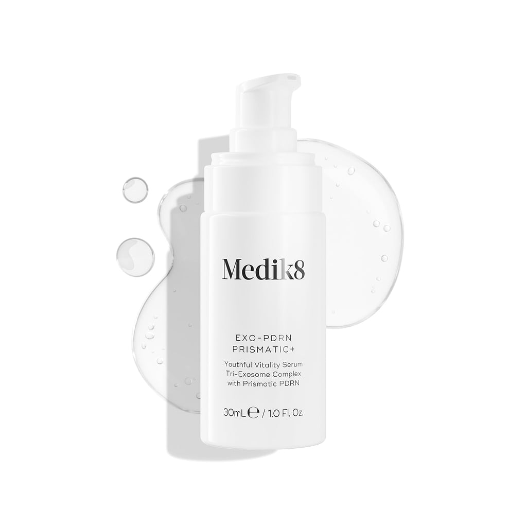 Medik8 Exo-PDRN Prismatic+ professional serum botle for advanced skin rejuvenation.