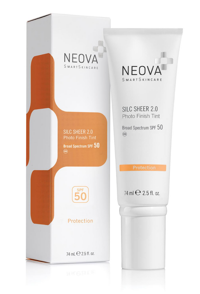 Neova Silc Sheer SPF 50 – Tinted DNA Repair & Broad Spectrum Sunscreen