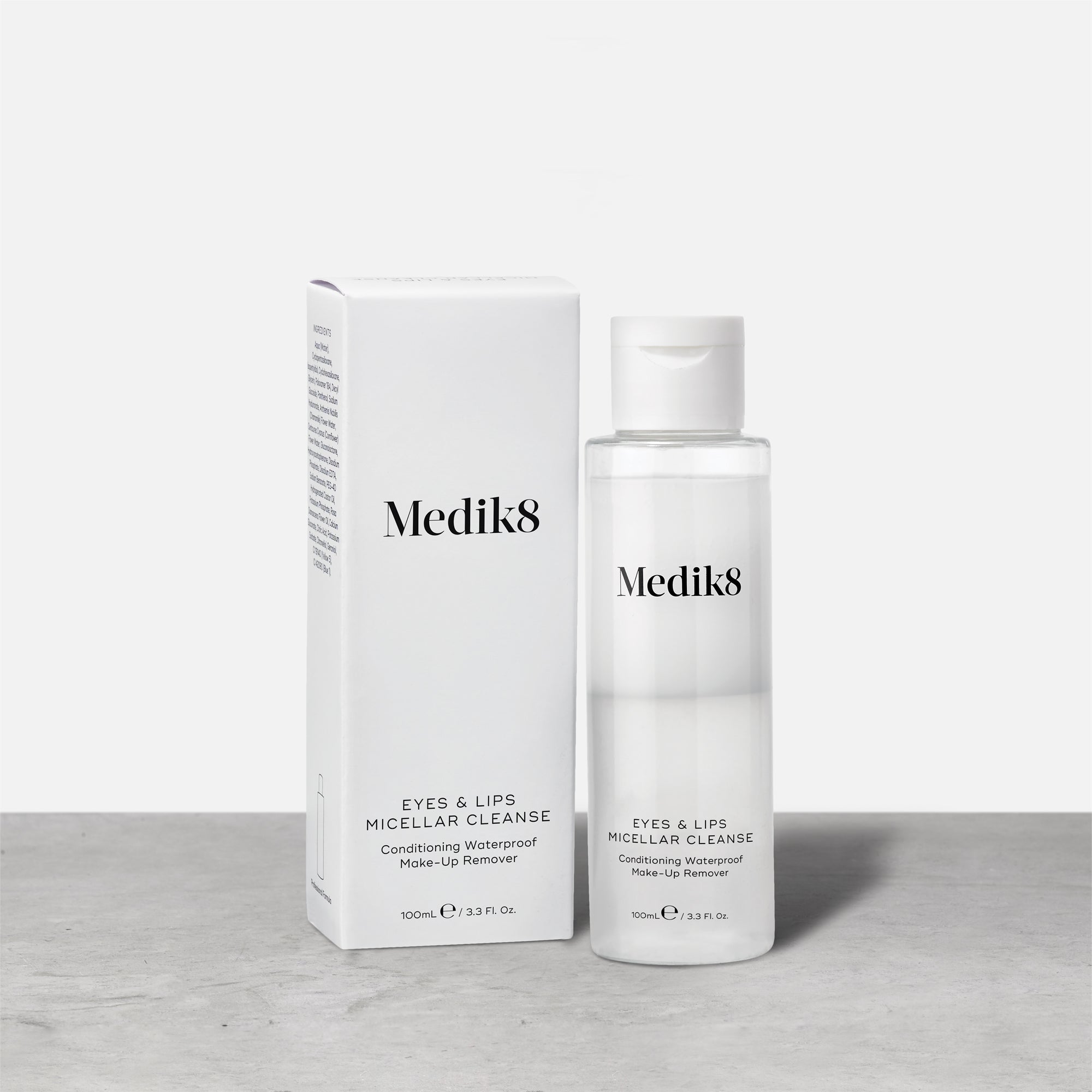 Eyes & Lips Micellar Cleanse™ MEDIK8 Official Stockist. Worldwide shipping. Medical-grade skincare. The M-ethod Aesthetics
