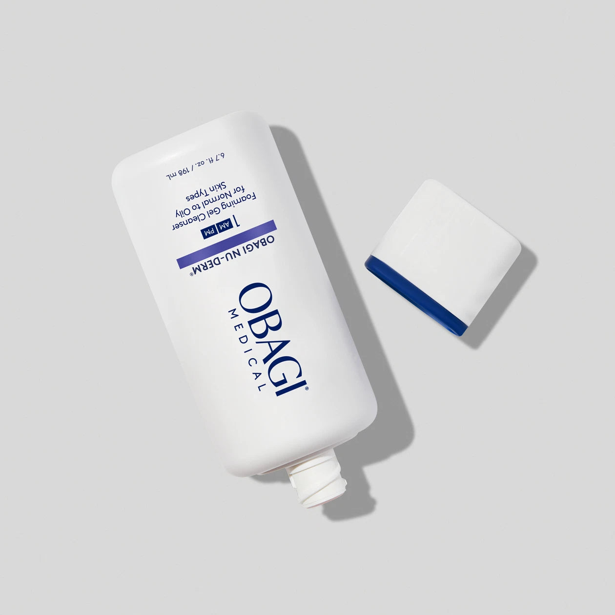 Obagi Nu-Derm Foaming Gel for oily and acne-prone skin, gentle yet effective cleanser that removes excess oil and impurities.
