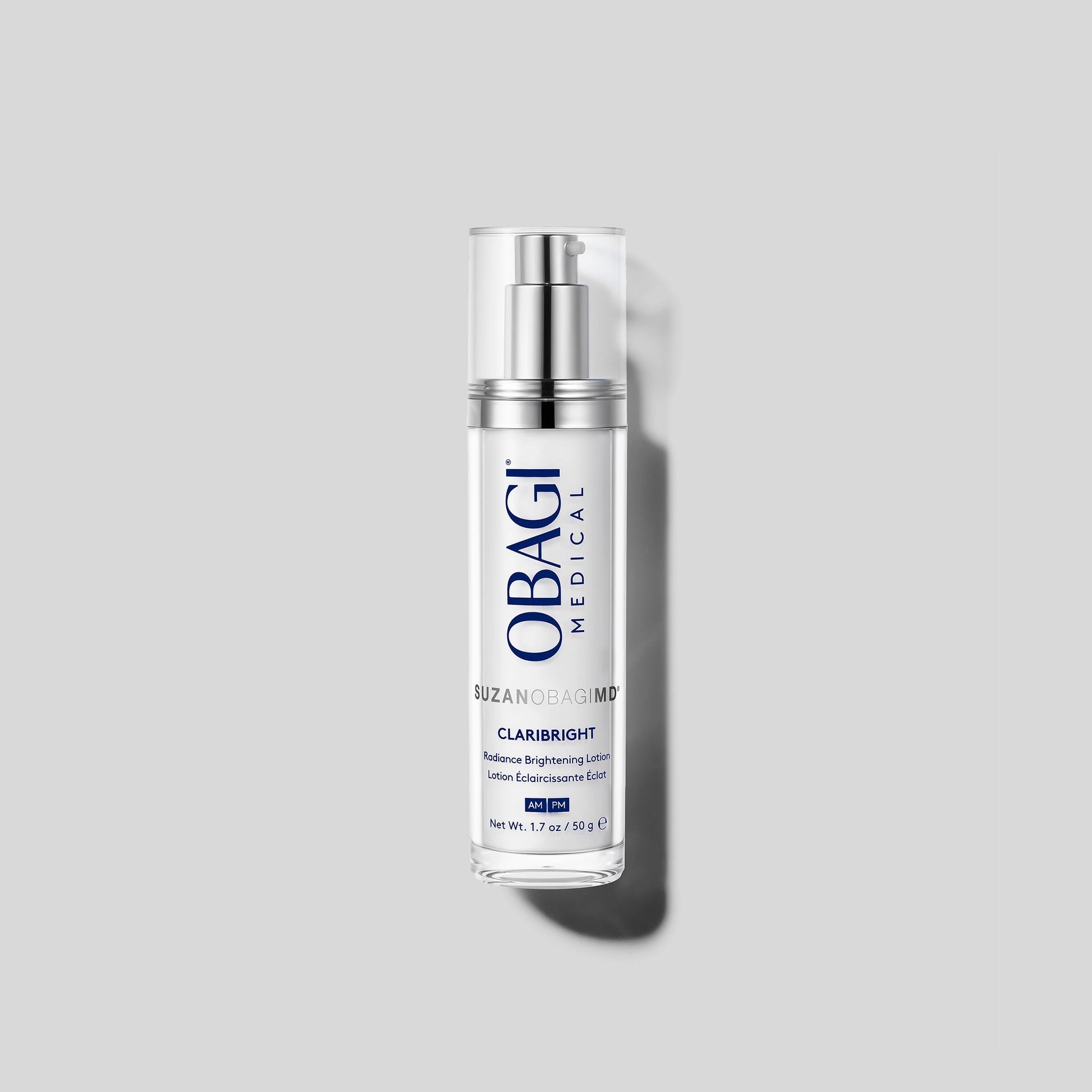 Obagi SUZANOBAGIMD Claribright Radiance Brightening Lotion bottle for dark spot and radiance correction 