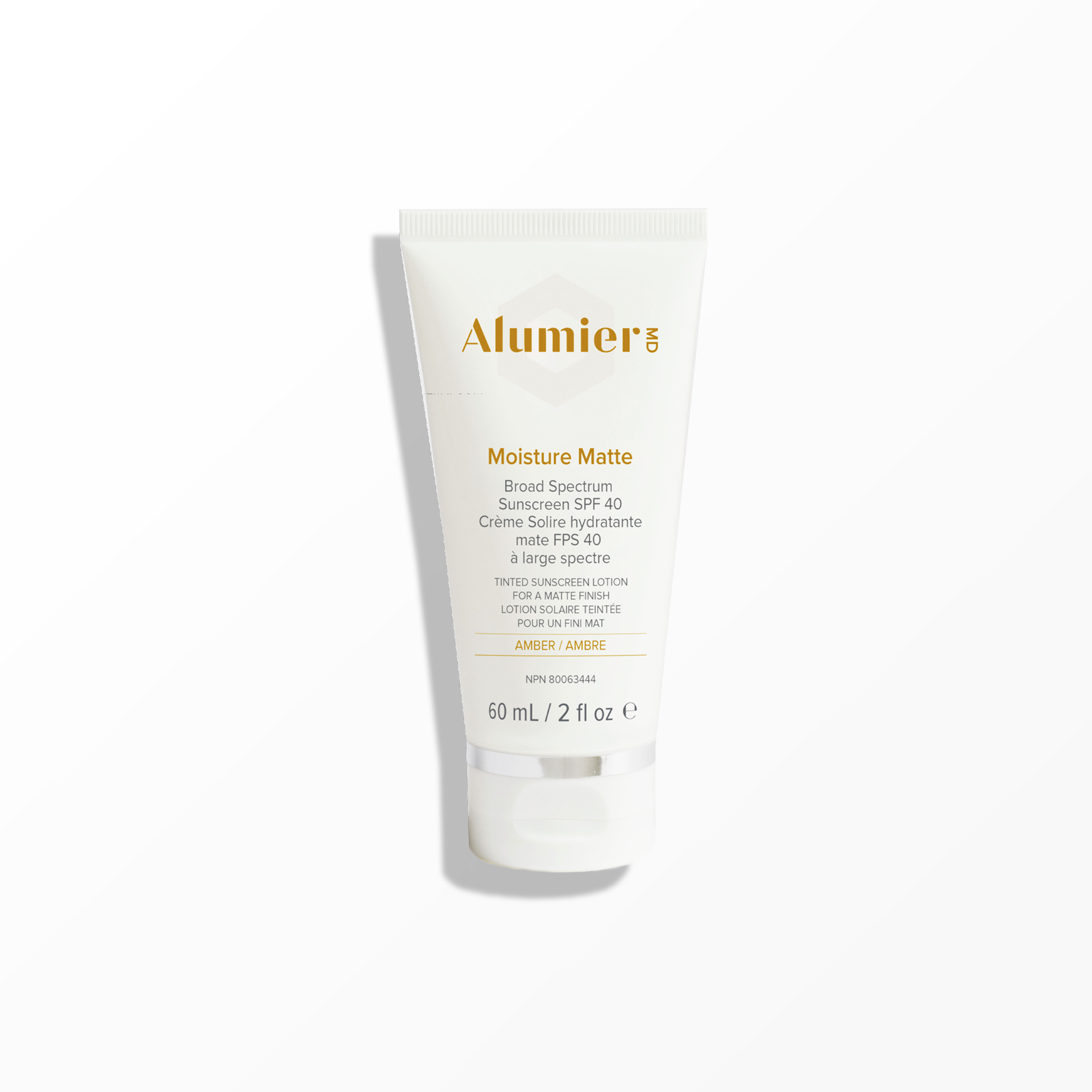 Moisture Matte Broad Spectrum Sunscreen SPF40 Amber. AlumierMD Official Stockist. Worldwide shipping. Medical-grade skincare. The M-ethod Aesthetics