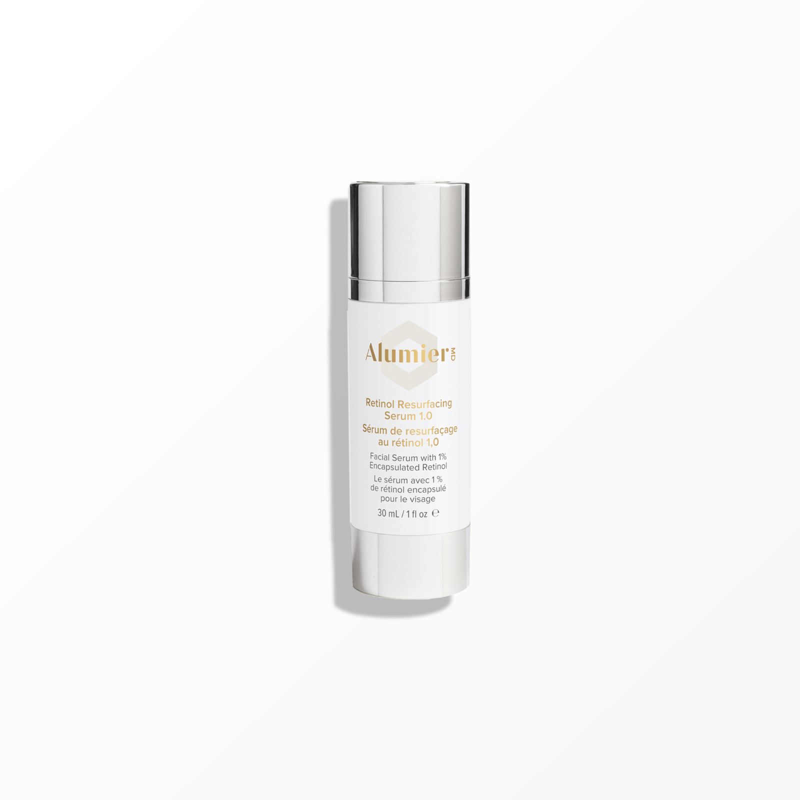 Retinol Resurfacing Serum 1.0. AlumierMD Official Stockist. Worldwide shipping. Medical-grade skincare. The M-ethod Aesthetics