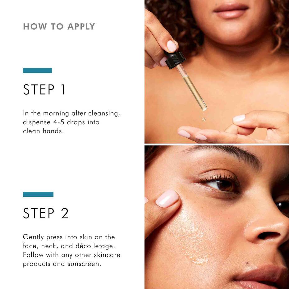 Silymarin CF by SkinCeuticals in routine—antioxidant protection for combination skin.