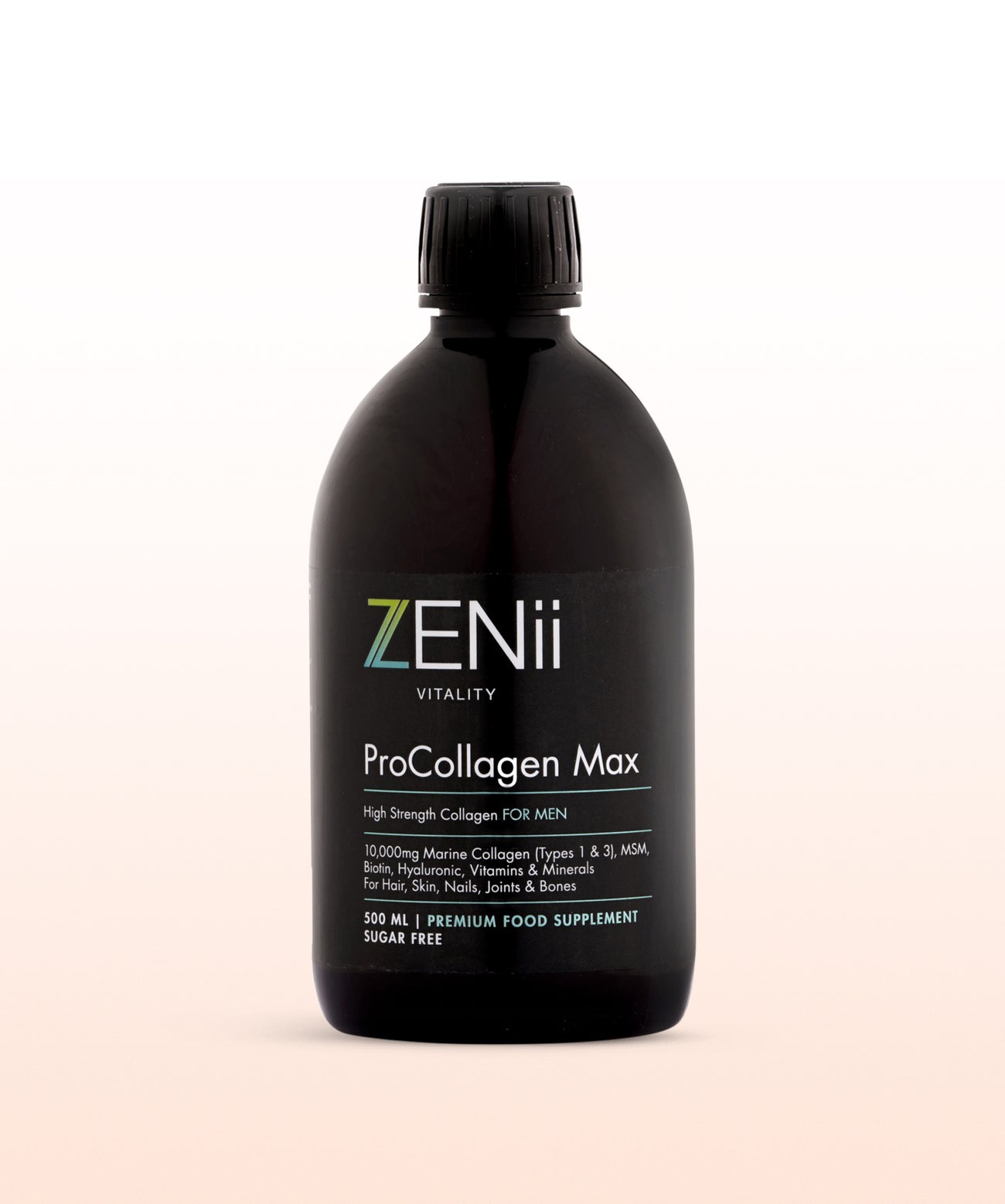 ZENii Pro Collagen Max for Men Supplement. Official Stockist. Worldwide shipping. Medical-grade skincare. The M-ethod Aesthetics