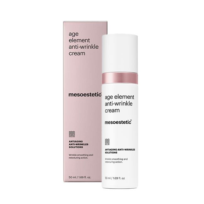 Mesoestetic Age Element Anti-Wrinkle Cream. Official Stockist. Worldwide shipping. Medical-grade skincare. The M-ethod Aesthetics