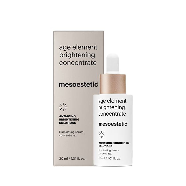 Mesoestetic Age Element Brightening Concentrate. Official Stockist. Worldwide shipping. Medical-grade skincare. The M-ethod Aesthetics