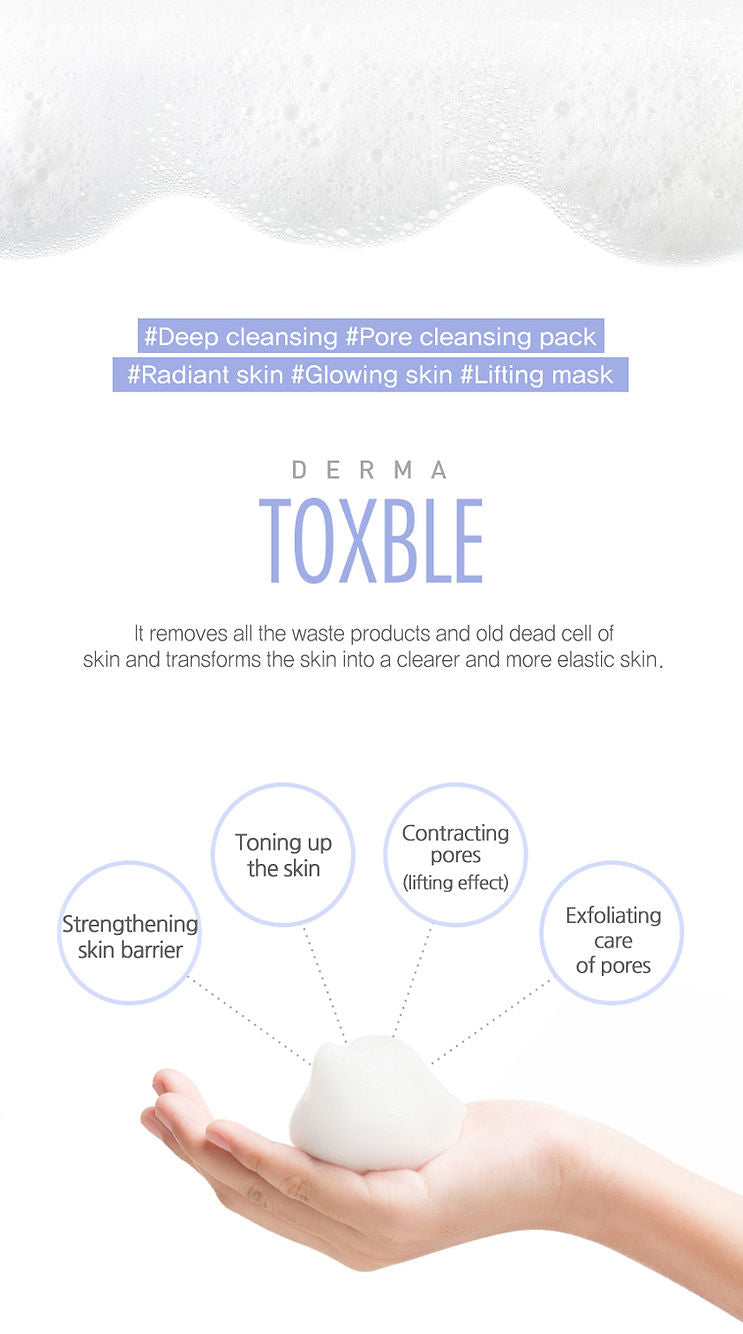 Toxble Pore Mask. Coslab Leze Korean Mediceuticals. The M-ethod Aesthetics. Worldwide Shipping.