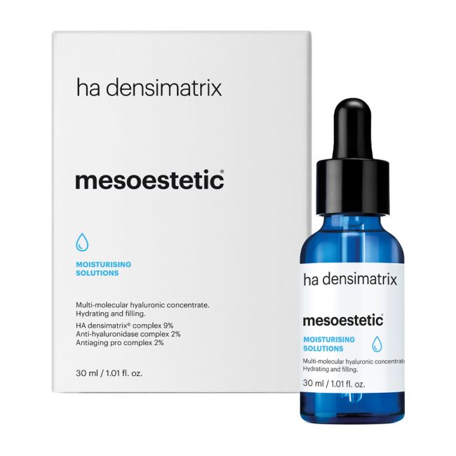 Mesoestetic HA Densimatrix. Official Stockist. Worldwide shipping. Medical-grade skincare. The M-ethod Aesthetics