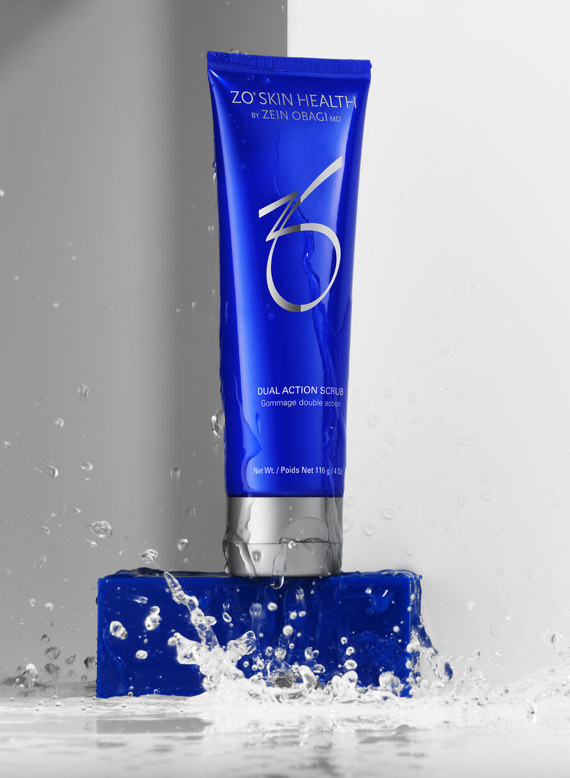 Dual Action Scrub ZO Skin Health. Official Stockist. Worldwide shipping. Medical-grade skincare. The M-ethod Aesthetics