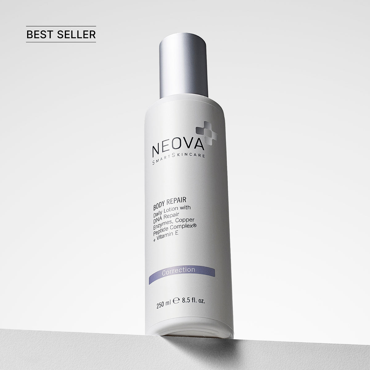 Neova Body Repair 250ml bottle—intensive DNA repair cream for body hydration and repair.