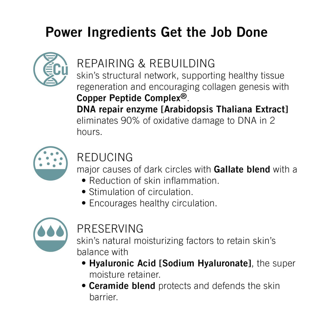 Neova Illuminating Eye Serum—innovative eye care for tired, aging, or pigmented under-eyes.