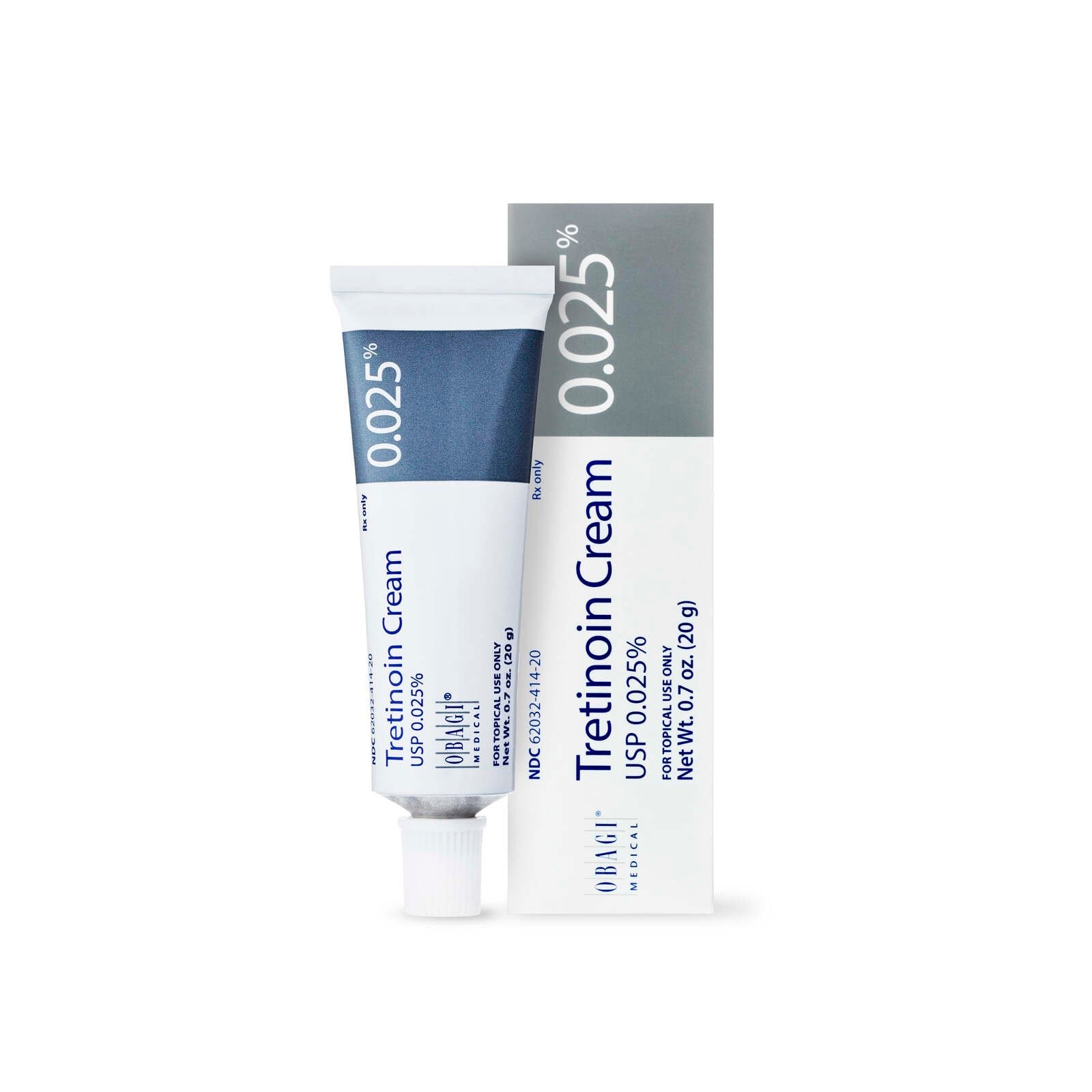 PHYSICAL - Tretinoin 0.025% Cream - Obagi Rx